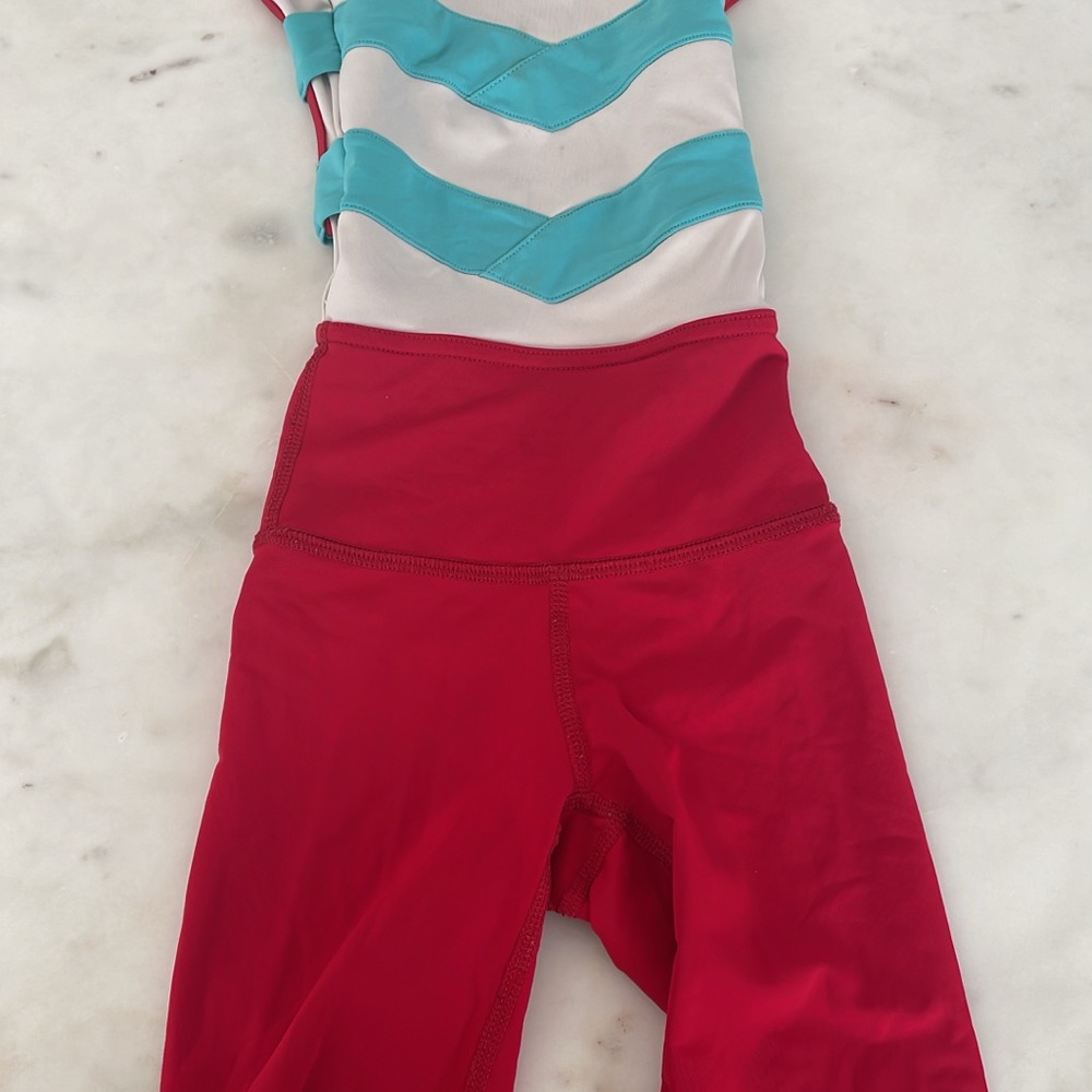 Colorful Athletic Leotard